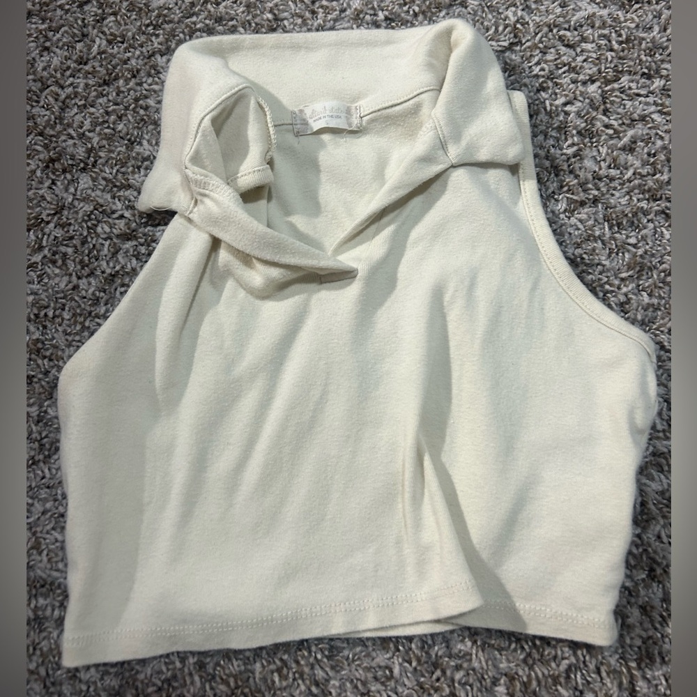 Collared Crop top from Altered State